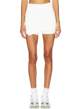 [冬季新品]Nylora DELPHINE 短裤裙 白色美式休闲风REVOLVE小众