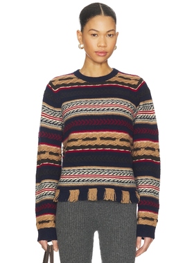 Guest In Residence WESTERN 毛衣 蓝色REVOLVE小众新款