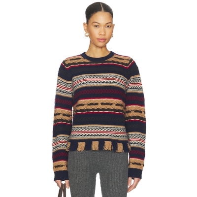 Guest In Residence WESTERN 毛衣 蓝色REVOLVE小众新款冬季保暖