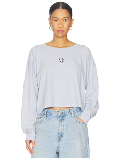 DAYDREAMER 图案T恤 revolve小众新款 淡蓝色