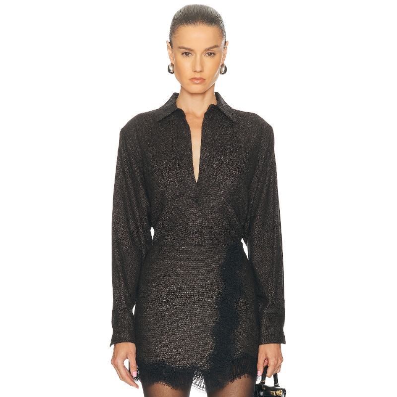 A.L.C. SPENCE 上装 深灰色REVOLVE小众新款