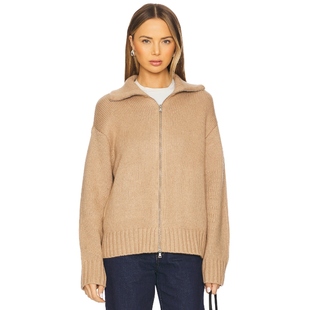 EAVES 新品 SEBASTIAN 毛衣 REVOLVE小众 裸色羊毛衫 冬季