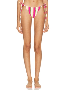 Solid & Striped IRIS 比基尼泳裤 Pink, CreamREVOLVE小众新款