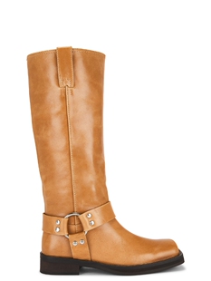 revolve小众新款 Tony 靴子 BIKER Bianco