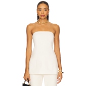 ISOLDE 上装 奶油色 SER.O.YA y2k辣妹风REVOLVE小众新款