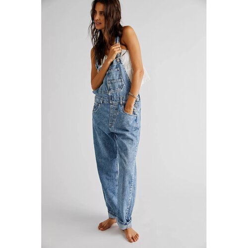 【海外直邮】Free People 牛仔连身裤休闲背带裤REVOLVE小众新款