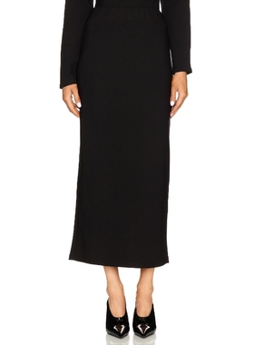 ASTR the Label KANA 半身裙 黑色REVOLVE小众新款