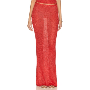 [早秋新品]Asta Resort CAROLINA 长款半身裙revolve时尚小众