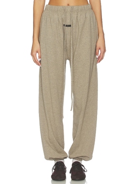 Fear of God ESSENTIALS 运动裤 棕黄色 美式休闲风REVOLVE小众新