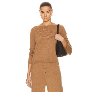 Guest 新品 Residence复古棕色针织上衣REVOLVE春季 春季
