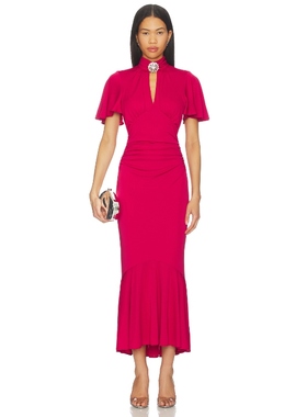 Cinq a Sept ROSITA 裙子 红色REVOLVE小众新款