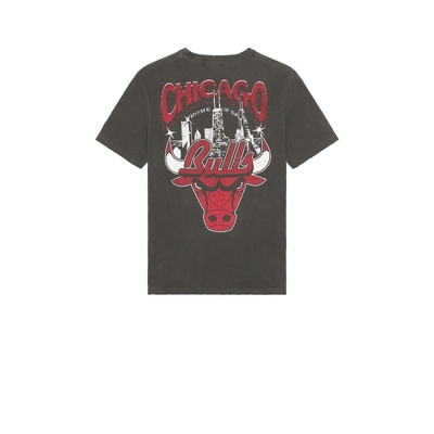 Junk Food BULLS CHICAGO 复古T恤 黑色REVOLVE小众新款