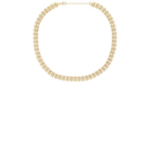 SHASHI LINKED 项链 金属金色REVOLVE小众新款