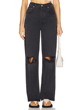 [冬季新品]Citizens of Humanity AYLA 宽松长裤 黑色REVOLVE小众