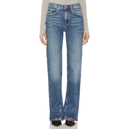 AGOLDE KICK 靴裤 蓝色REVOLVE小众新款