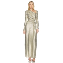 Significant Other CAERA 长袖长裙 金属暖色REVOLVE小众新款