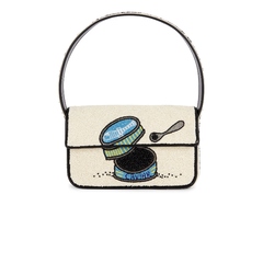 Staud珠饰单肩包白色美式复古小众时尚手提包通勤休闲REVOLVE新款