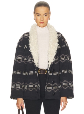 Isabel Marant Etoile QAYLA 外套 黑色REVOLVE小众新款春季