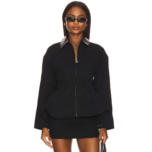 Line 饰夹克黑色美式 冬季 休闲风REVOLVE 腰间装 新品 ETON Dot