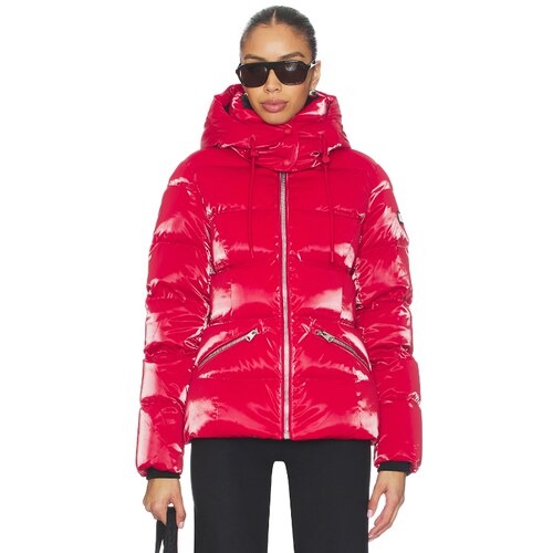 Mackage MADALYN 大衣 红色 老钱风REVOLVE小众新款