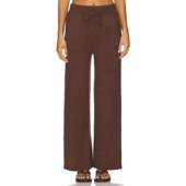 春季 针织阔腿裤 新品 eberjey RECYCLED 美式 休闲REVOLVE