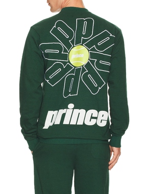 Prince Tennis TENNIS BALL 圆领运动衫 绿色REVOLVE小众新款
