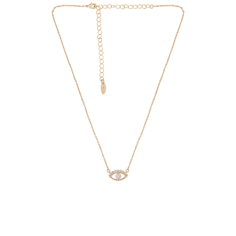 Ettika EVIL EYE 轻奢设计感金色恶魔之眼项链REVOLVE