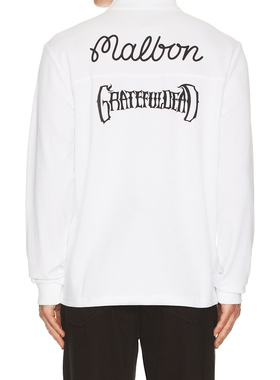 Malbon Golf POLO 衫 休闲时尚潮流REVOLVE  白色