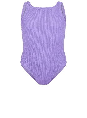 Hunza G CLASSIC 一件式泳装 紫色 REVOLVE小众新款