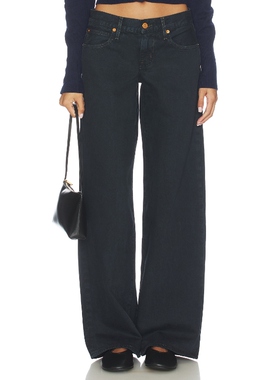 SLVRLAKE LEXI 阔腿 黑色 美式复古风REVOLVE小众新款