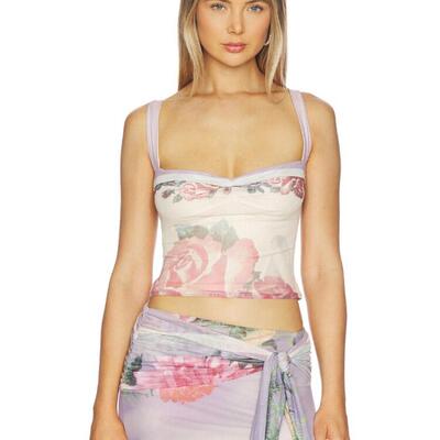 Tiger Mist RAFFIE CORSET 上衣 revolve小众新款