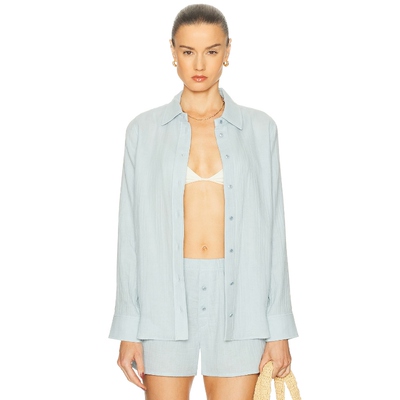 [春季新品]Eterne CONSTANCE 上装 Baby Blue y2k辣妹风REVOLVE