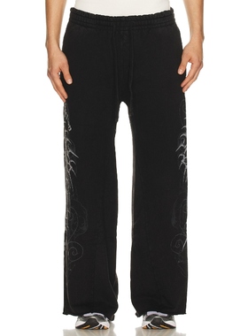 Affliction 运动长裤 黑色REVOLVE小众新款