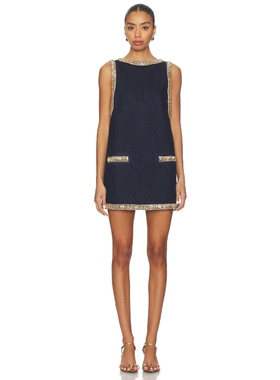 retrofete DORTE 裙子 蓝色 性感礼服REVOLVE小众新款