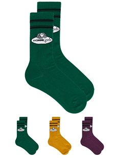 HOMMEgirls 船袜套装 revolve小众新款 Green,Mustard