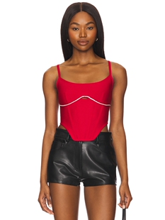 revolve小众新款 上装 红色 GIA superdown