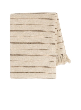 Morrow Soft Goods PIA THROW 休闲装饰毯 棕黄色REVOLVE小众新款