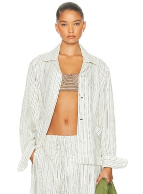 [冬季新品]BODE ELECTRIC LIGHT 上装 黄色REVOLVE小众