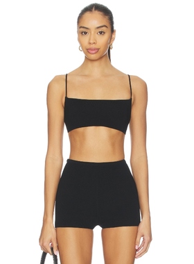 L'Academie by Marianna Viv Knit Bralette 黑色 y2k辣妹风REVOL