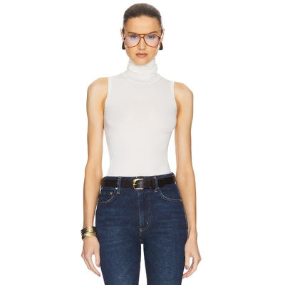 Helsa TURTLENECK 背心 奶油色REVOLVE小众新款