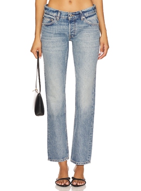 [夏季新品]EB Denim 牛仔裤 蓝色美式复古风REVOLVE小众