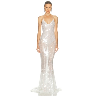 卡玛丽 诺玛 FARA 裙子 Norma 白色REVOLVE小众新款 Kamali