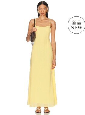 [冬季新品]Solid & Striped 裙子 黄色REVOLVE小众