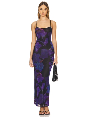 superdown CALLA 裙子 revolve小众新款 紫色