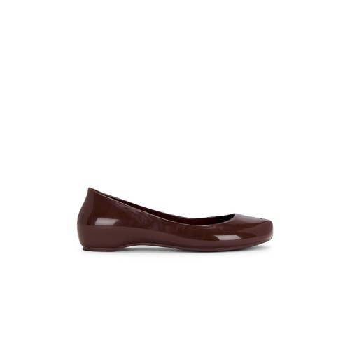 [春夏新品]Jeffrey Campbell棕色皮鞋圆头平底分趾单鞋REVOLVE