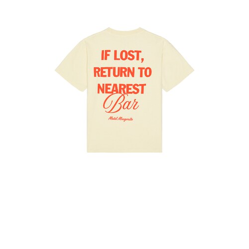 [春季新品]Motel Margarita IF LOST T恤 奶油色REVOLVE小众