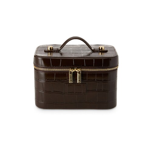 ETOILE COLLECTIVE MINI VANITY CASE 化妆包 巧克力色REVOLVE小
