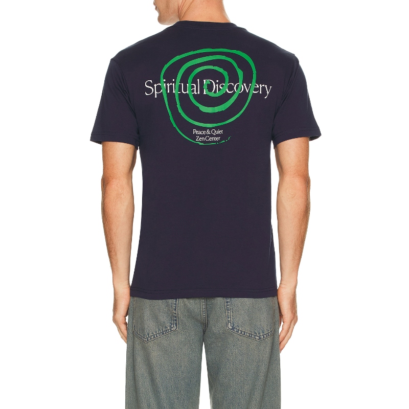 [冬季新品]Museum of Peace and Quiet藏青T恤美式风短袖REVOLVE