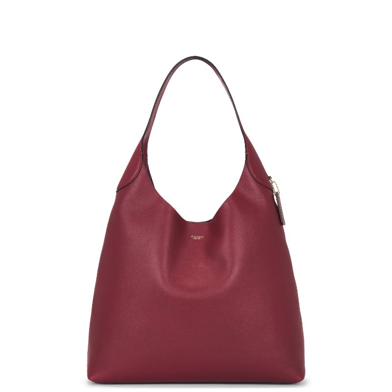 [当季甄选]Coach 蔻驰 手提包袋酒红色大容量托特包REVOLVE新款,箱包皮具/热销女包/男包,通用款女包,淘宝优惠券,粉丝福利购,淘宝优惠卷