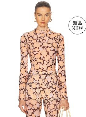 [冬季新品]KNWLS HALCYON 上装长袖上衣 奶油色y2k辣妹风REVOLVE